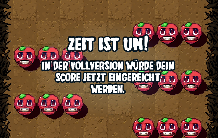 German Axe Ghost screen for TIMER_ENDED_DEMO