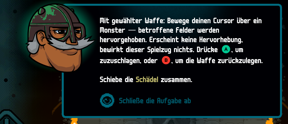 German Axe Ghost screen for [pulse]Complete the task[/pulse]