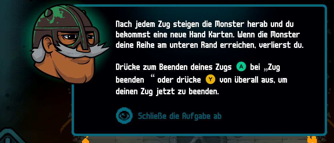 German Axe Ghost screen for [pulse]Complete the task[/pulse]