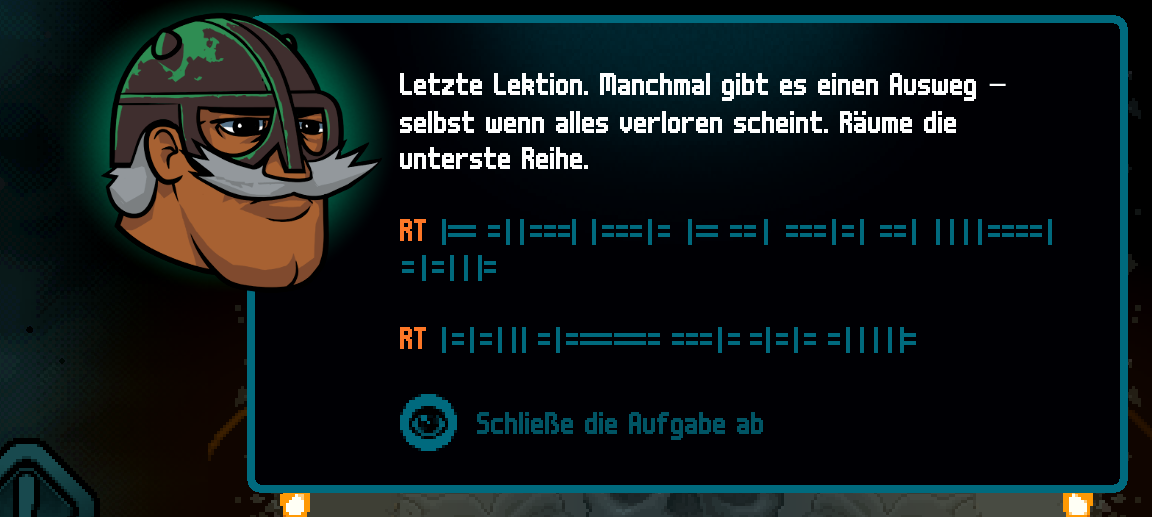 German Axe Ghost screen for [pulse]Complete the task[/pulse]