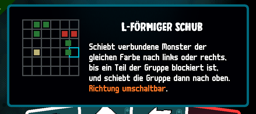 German Axe Ghost screen for L Push Horizontal
