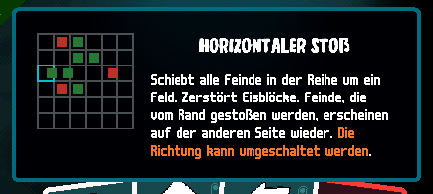 German Axe Ghost screen for POKE HORIZONTAL TITLE
