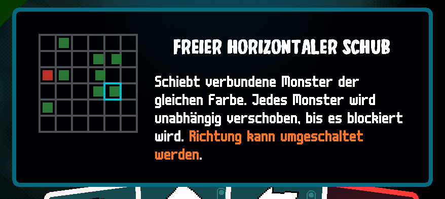 German Axe Ghost screen for Push Discrete Horizontal