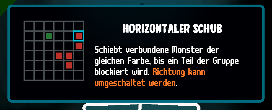 German Axe Ghost screen for Push Horizontal