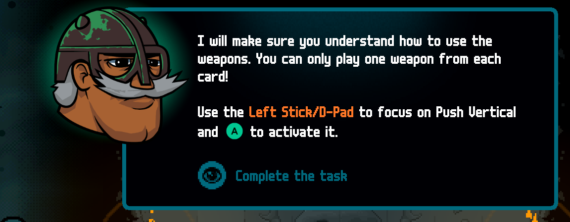 English Axe Ghost screen for [pulse]Complete the task[/pulse]