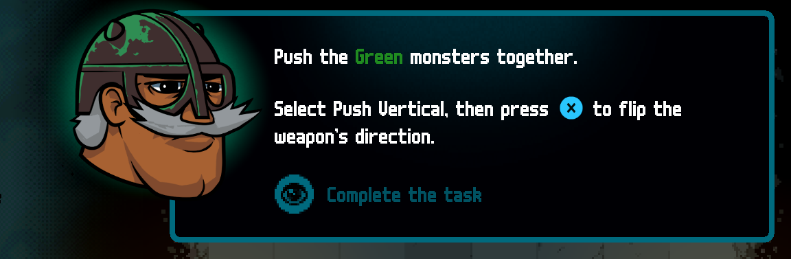 English Axe Ghost screen for [pulse]Complete the task[/pulse]