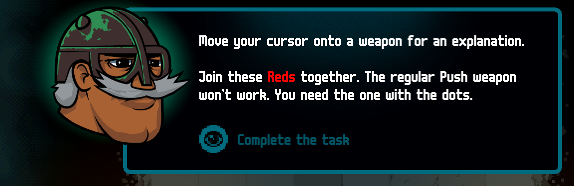 English Axe Ghost screen for [pulse]Complete the task[/pulse]