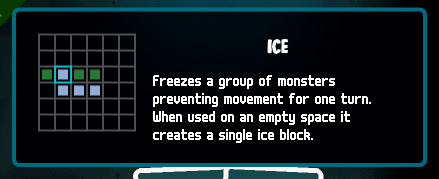 English Axe Ghost screen for ICE_DESC