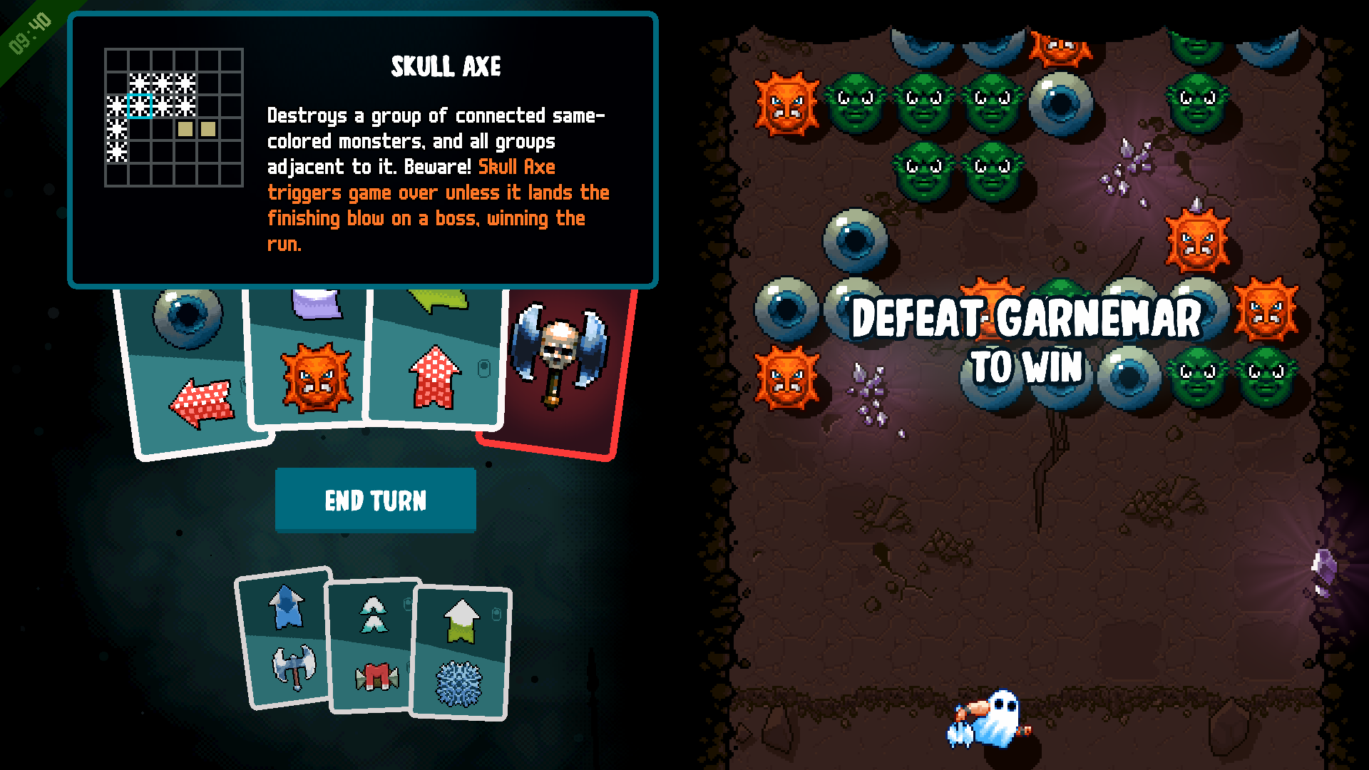 English Axe Ghost screen for SKULL_AXE_DESC
