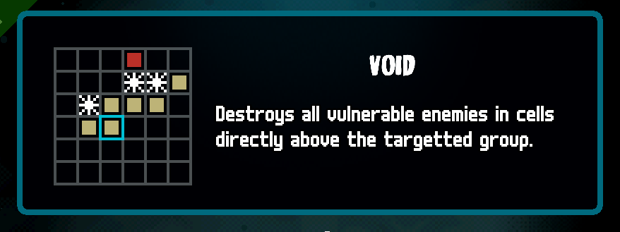 English Axe Ghost screen for VOID_TITLE